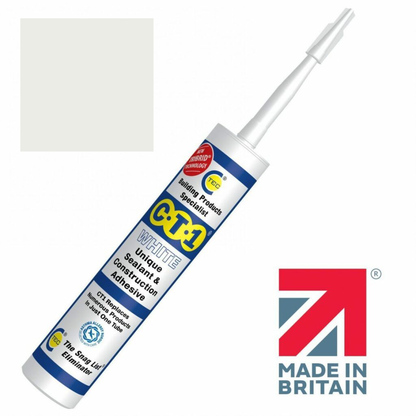 CT1 White - Multi Purpose Sealant & Adhesive - 290ml