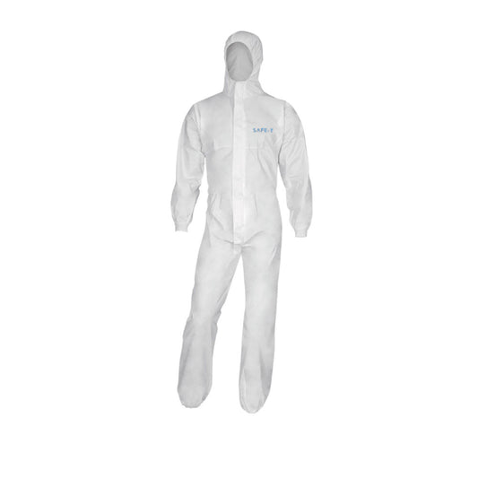 White Coverall Type 5/6 SMS 50GSM