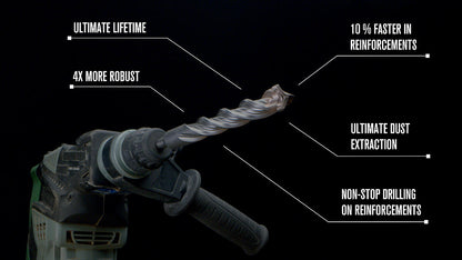 Heller Trijet Ultimate SDS-plus Hammer Drill Bit 8.0mm x 260mm