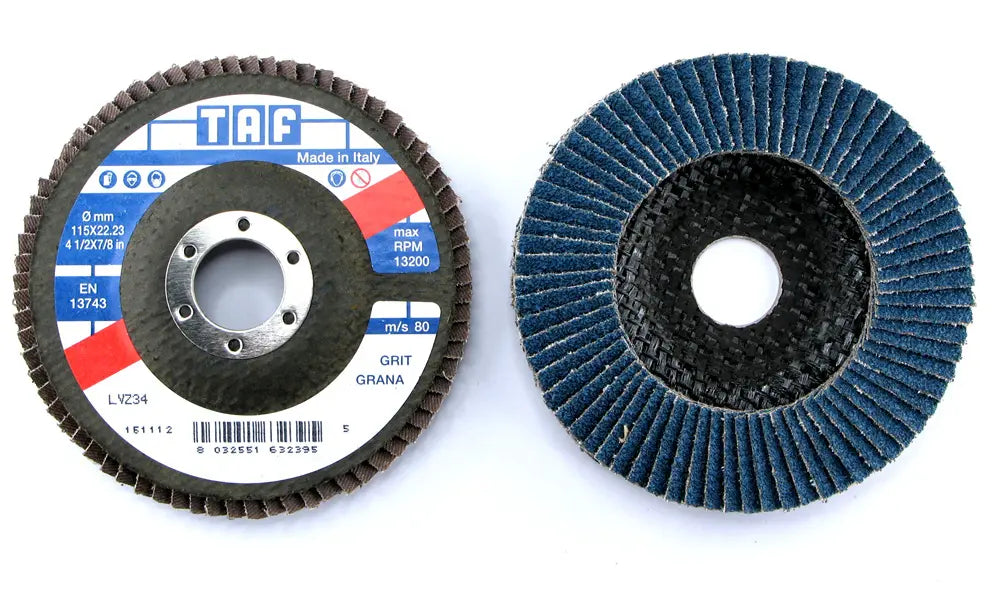 TAF Bonded Fibreglass Backed Zirconium Flap discs