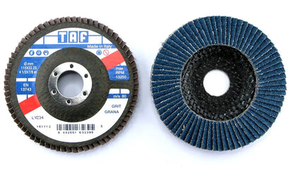 TAF Bonded Fibreglass Backed Zirconium Flap discs