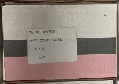 Metallic Anchor for Plasterboard