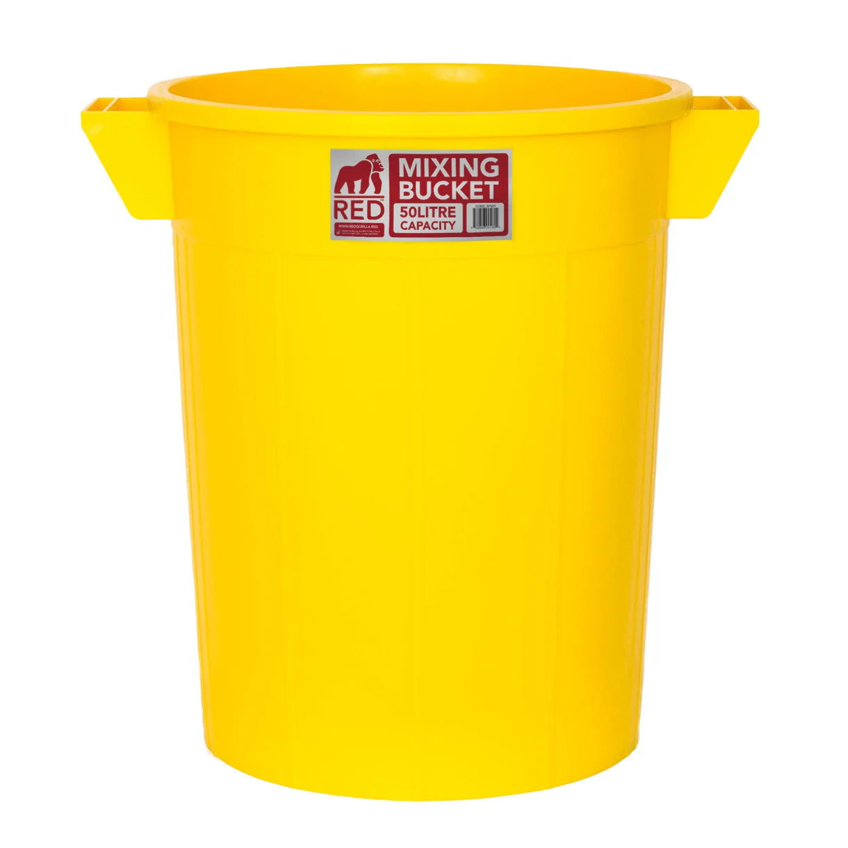 Yellow 50L Mixing bucket