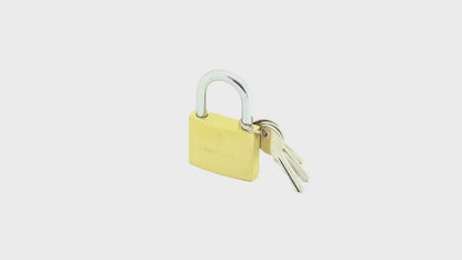 Silverline Brass Padlock 50mm